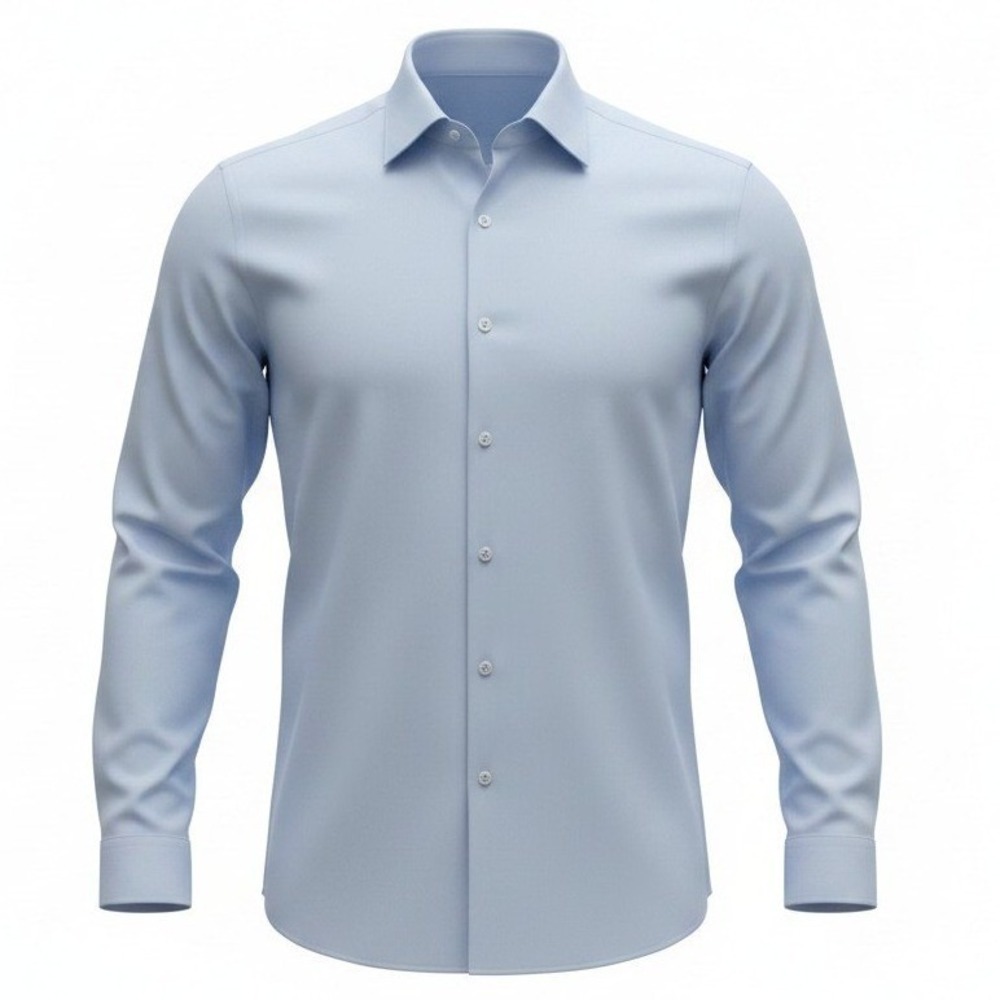 Lululemon Button Down Shirt Mens S/M Blue New Venture Long Sleeve Tech Stretch